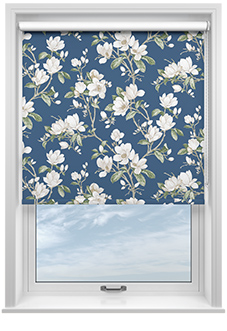 Anya, Royal Blue - Twist&Fit Roller Blind